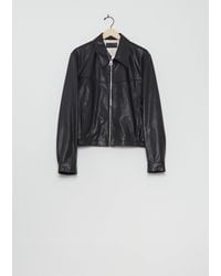 Lemaire - Biker Leather Blouson - Lyst
