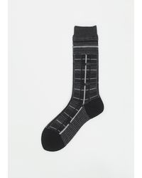 Antipast - Tartan Check Socks - Lyst