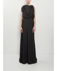 Colleen Allen - Apron Wrap Silk Dress - Lyst