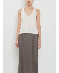Loulou de Saison - Albia Wool Blend Tank Top - Lyst