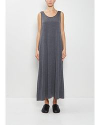 AURALEE - Wool Jersey Tank Dress - Lyst