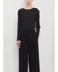 Issey Miyake - Fold Pleats Cardigan - Lyst