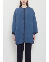 Visvim - Liner Riversible Wool Linen Coat - Lyst