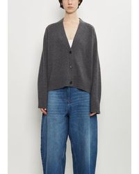 Loulou de Saison - Kaia Cashmere V-neck Cardigan - Lyst