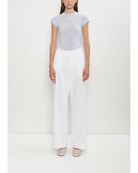 Issey Miyake - Washi Paper Wide Leg Pants - Lyst