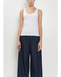 6397 - Luiza Organic Cotton Blend Tank - Lyst