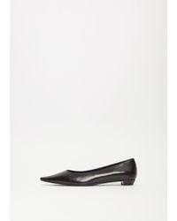 The Row - Claudette Leather Flats - Lyst