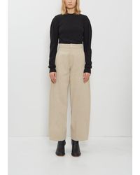 Lauren Manoogian - Cotton Canvas Pants - Lyst