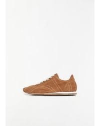 TOTEME - Flex Suede Sneakers - Lyst