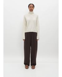 La Collection - Alicia Cashmere Sweater — Off White - Lyst