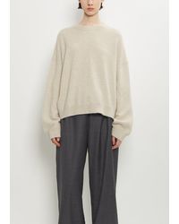 Loulou de Saison - Tristan Mercerized Wool Yak Sweater - Lyst