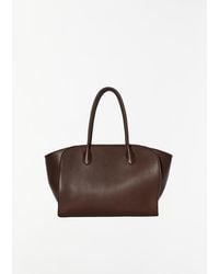 The Row - Marlo 12 Saddle Leather Bag - Lyst