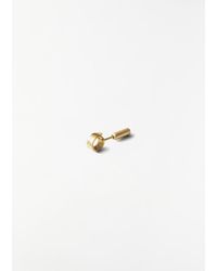 Shihara - Node Stud Earring - Lyst