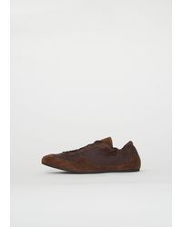 Cecilie Bahnsen - Blaise Soft Suede Sneaker - Lyst