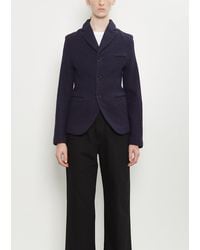 6397 - Cotton Wool Pinstripe Blazer - Lyst