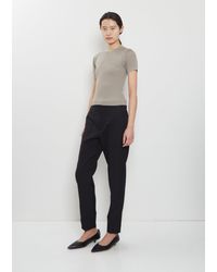 Rier - Short Sleeve Silk T-shirt - Lyst