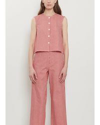 ELEH - A Cropped Cotton Top - Lyst