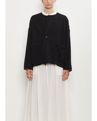 Pas De Calais - Refined Wool Gauze Jacket - Lyst