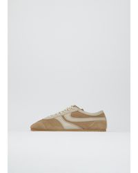 Dries Van Noten - Suede Leather Trainer - Lyst