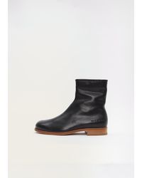 Common Projects - Leather Zipper Boot - Lyst