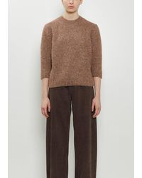 Lauren Manoogian - Loft Alpaca Cotton Crewneck Sweater - Lyst