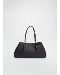 The Row - Alger Leather Shoulder Bag - Lyst