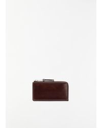 Lemaire - Patina Zip Coin Card Holder - Lyst
