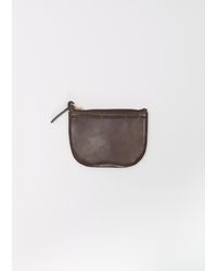 Visvim - Leather Wallet — Dark Brown - Lyst