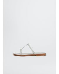Dusan - Suede Lips Sandal - Lyst