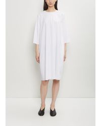 Scha - Paper Cotton 3/4 Sleeve Mini Dress Oe - Lyst