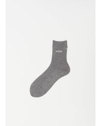 Antipast - Bow Ribbed Socks - Lyst