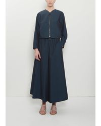Dusan - Silk Cotton Gaucho Pants - Lyst