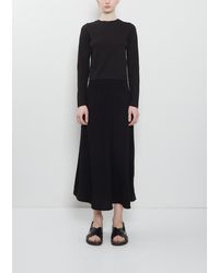 Extreme Cashmere - N°470 Seduce Merino Wool Cashmere Skirt - Lyst