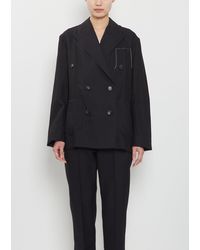 Setchu - Origami Wool Blend Rubelia Jacket - Lyst
