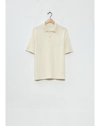 The Row Men - Ravi Cashmere Polo Top - Lyst