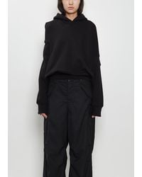 Junya Watanabe - Cotton French Terry Asymmetrical Hoodie - Lyst