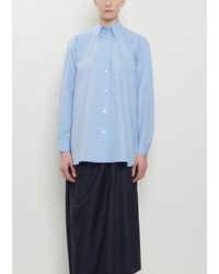 Dusan - Cotton Popeline Basic Shirt - Lyst