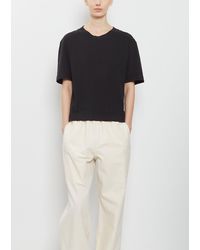 MHL by Margaret Howell - Simple Cotton Linen T-shirt - Lyst