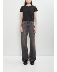 6397 - Cotton Denim Bootcut Jean - Lyst