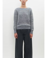 Stephan Schneider - Cotton-mohair Blend Fjord Sweater - Lyst