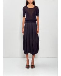 Lemaire - Balloon Fluid Skirt - Lyst
