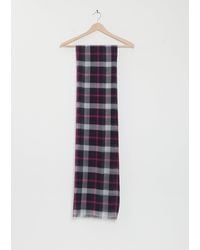 Denis Colomb - Amara Plaid Cashmere Silk Shawl - Lyst