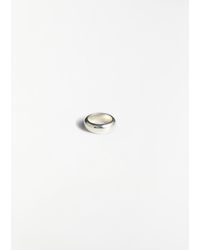 Sophie Buhai - Silver Bagel Ring - Lyst