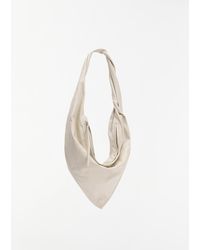 Lemaire - Leather Scarf Bag, Small - Lyst