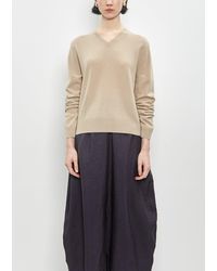 TOTEME - Cashmere Classic V-neck Knit - Lyst