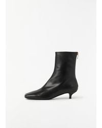 TOTEME - Leather Day Ankle Boots - Lyst