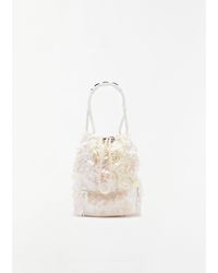 Plan C - Sequins Bucket Bag - Lyst