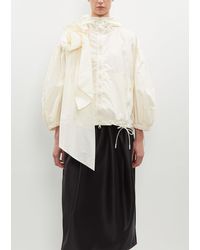 Simone Rocha - Puff Sleeve Jacket With Pressed Rose - Lyst