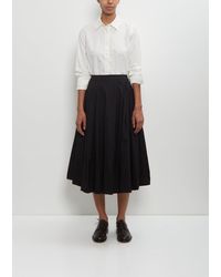 Casey Casey - Cotton Linen Anarchic Skirt - Lyst