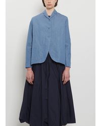 Apuntob - Cotton Linen 3-button Jacket - Lyst
